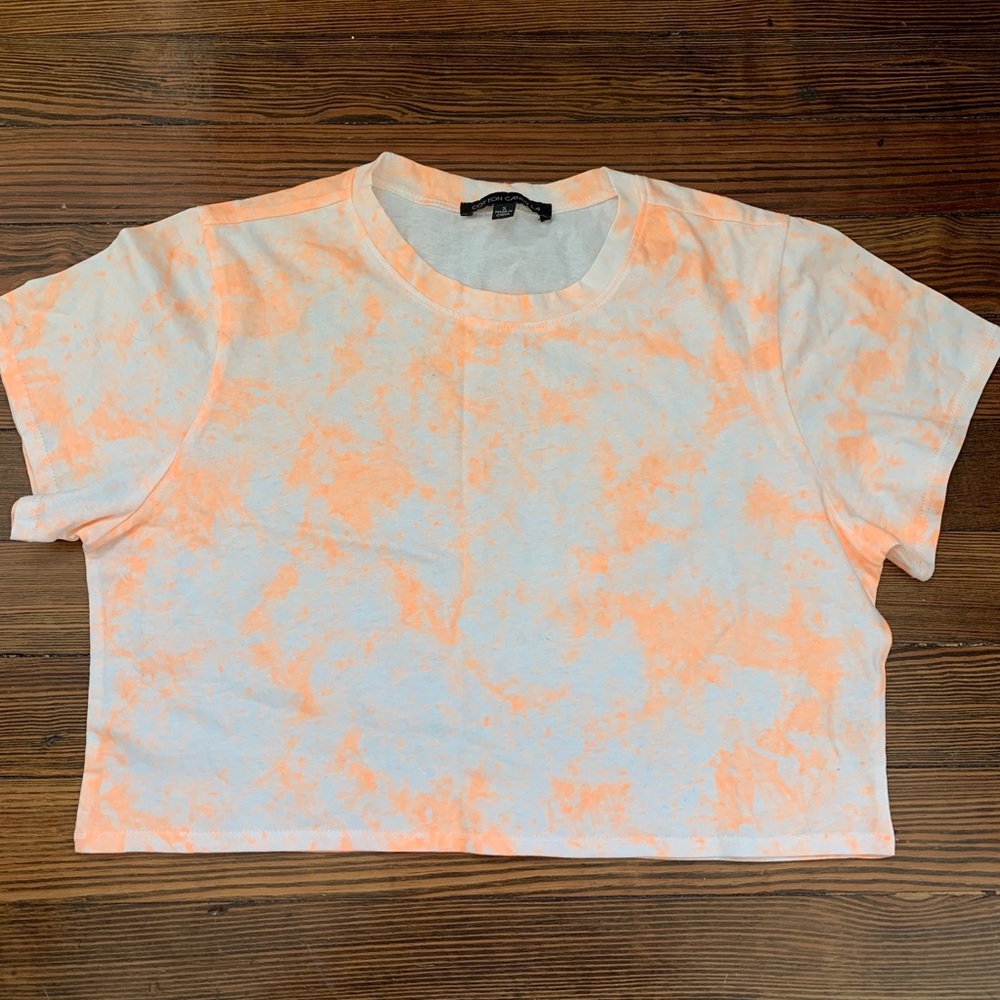 Cropped Tie-dye tee